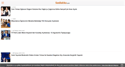Desktop Screenshot of m.sondakika.com